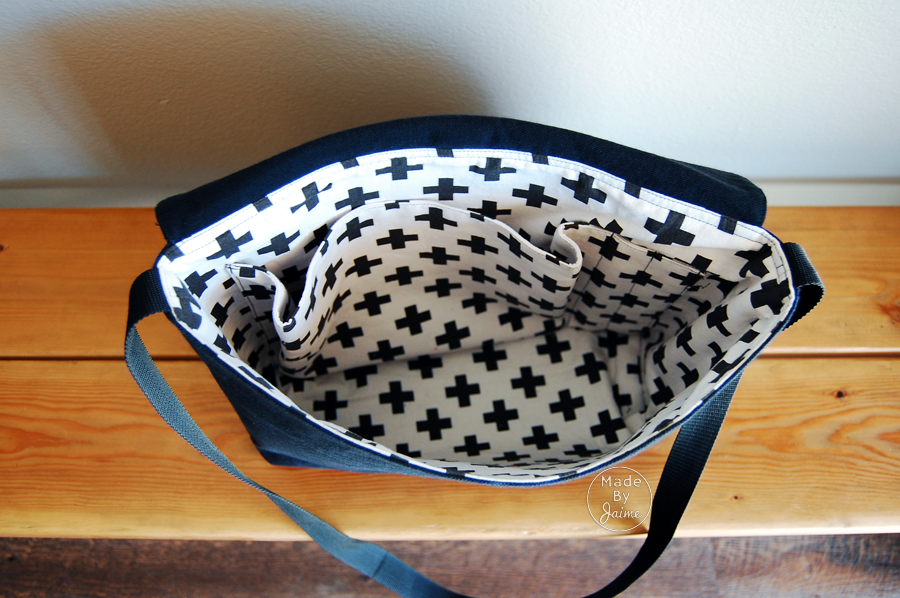 Diy discount messenger bag